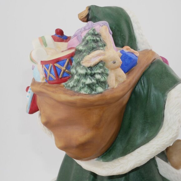 Victorian Santa Fine Porcelain Figurine By Lenox 1993 Vintage - Picture 10 of 13